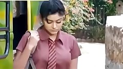 Tamil Actress Oviya Boobs press