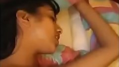 Indian GF Playing Around With Her White BF While Watching Porn Together