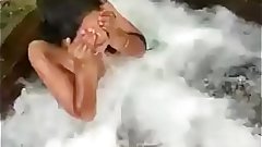 Punjabi Girl Bathing with BF completely nude