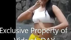 Sexy Indian Girl dancing in sports bra