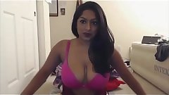 Indian sweet girl Priya Alexis with natural 36DD breasts