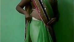 Indian bhabhi in sari stripping naked - indianhiddencams.com